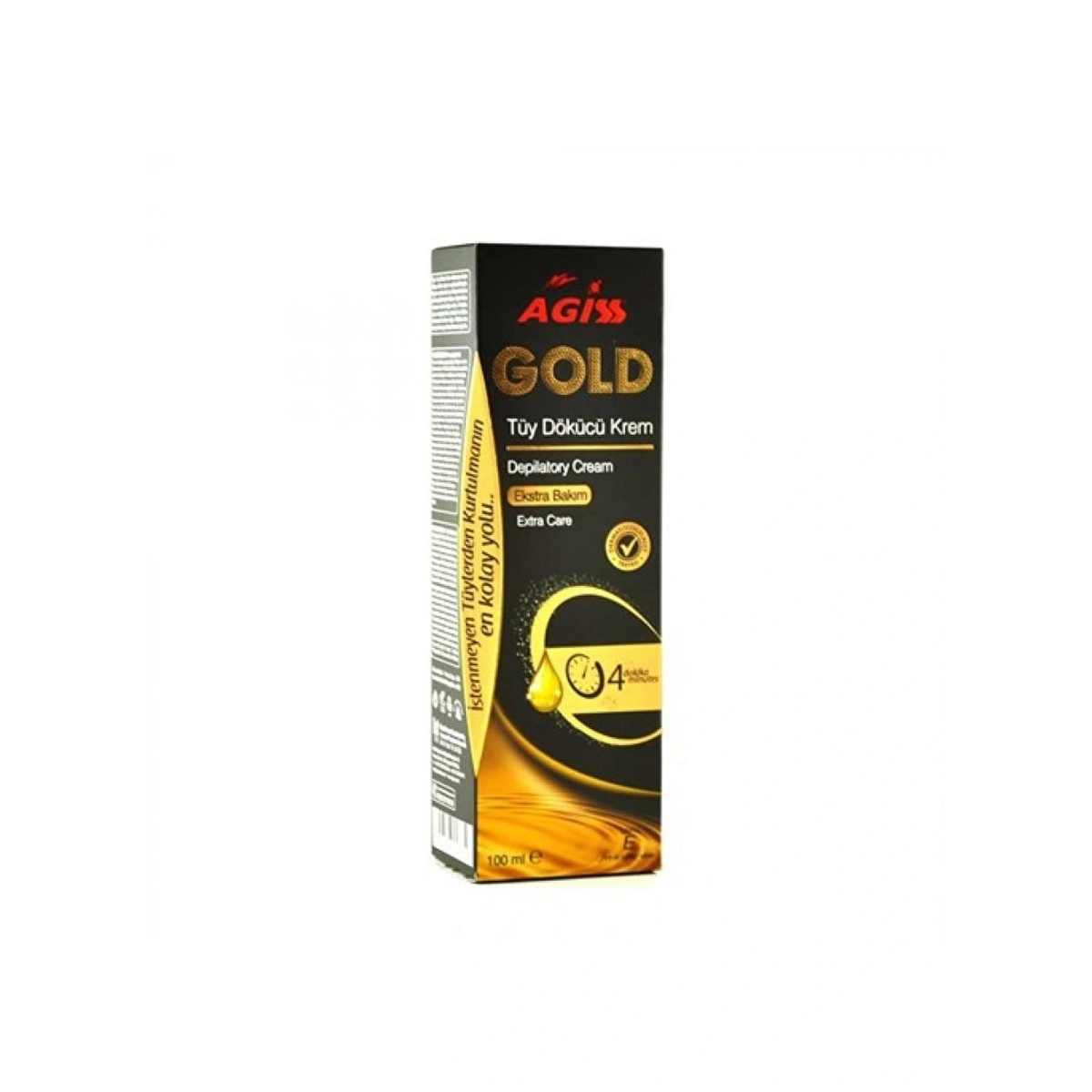 Agiss Tüy Dökücü Krem Gold 100 ml